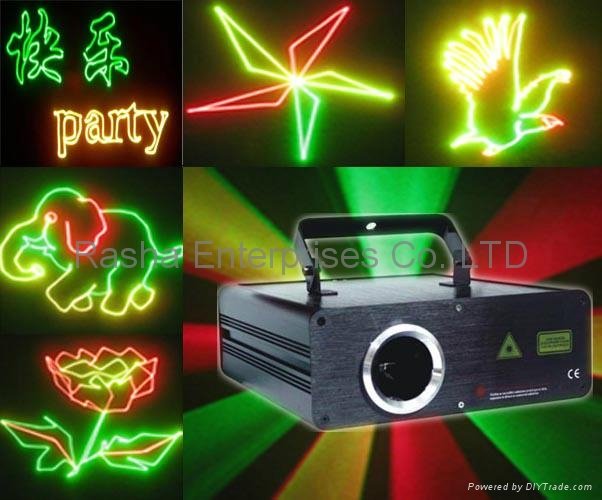 2012 NEW RGB Full Color Animation Laser with ILDA, 25KPPS,Laser Light 5