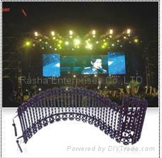 2012 NEW P18.75 SMD LED Flexible Video Screen for Stage Display 2