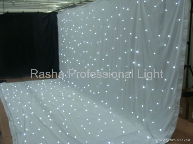 High Quality P9 2M*4M Soft Dj Curtain / LED Wedding Decoration Vision Curtain   5