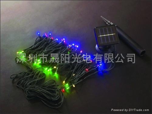 Solar Christmas LED lamp string 4