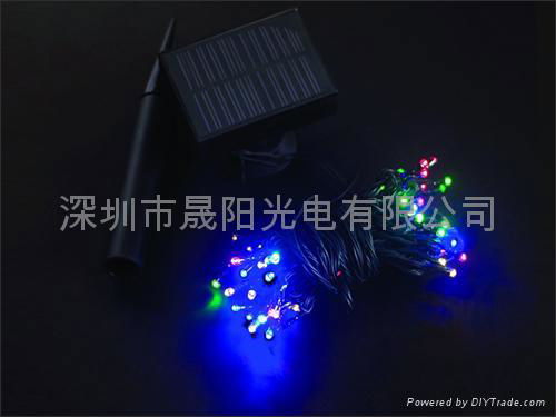 Solar Christmas LED lamp string 5