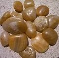 Yellow natural Pebbles