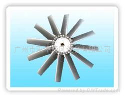 Aluminum axial flow impeller