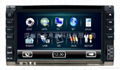 6.2" touch screen 2-Din car DVD player