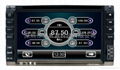 6.2" touch screen 2-Din car DVD player (J-6280) 4