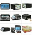 7" touchscreen 2-DIN car dvd with TV+FM(RDS)+IPOD+USB+SD+Bluetooth+CDC+GPS 4