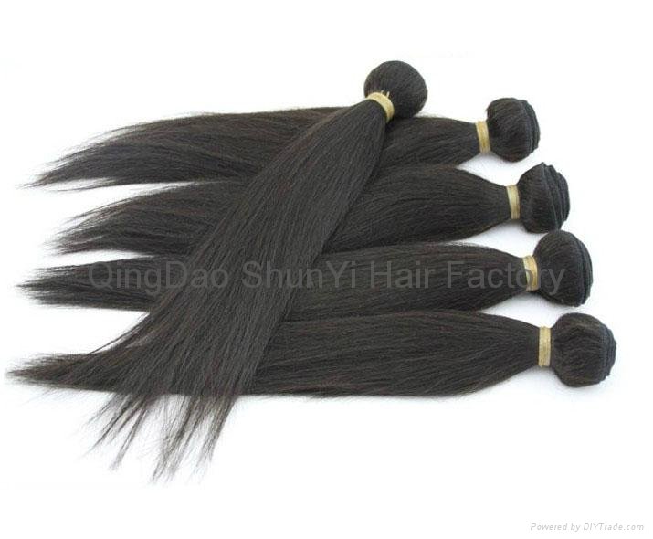 Wholesale Brazilian Vrigin Hair Weaving Machine Hair Weave Best Quality 2