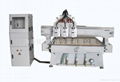駿馳氣動三頭自動換刀雕刻機
