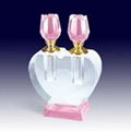 crystal perfume bottle