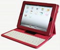 Arabia ABS IPAD2 Bluetooth keyboard with Leather case 1