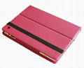 Arabia ABS IPAD2 Bluetooth keyboard with Leather case 2