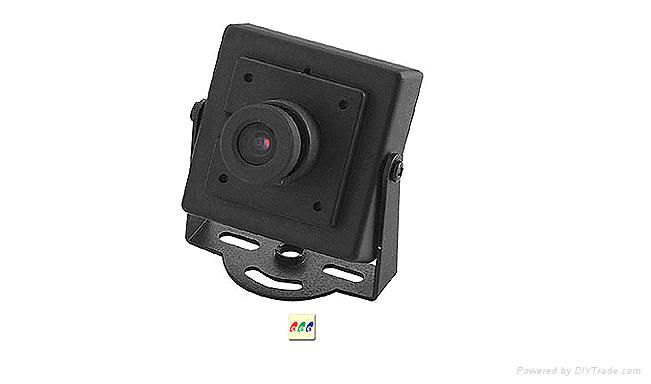 Mini Colour Camera in Metal Case 1/4" colour CCD 