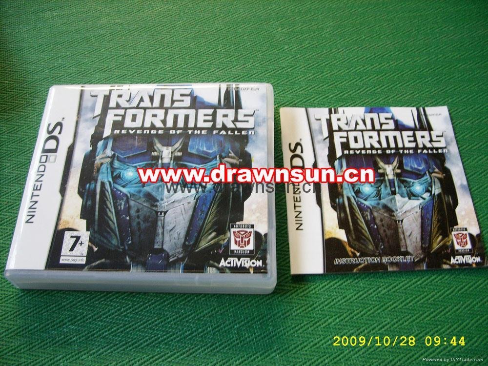 New released DS,NDS game: Transformers:Revenge of the fallen autobots 2