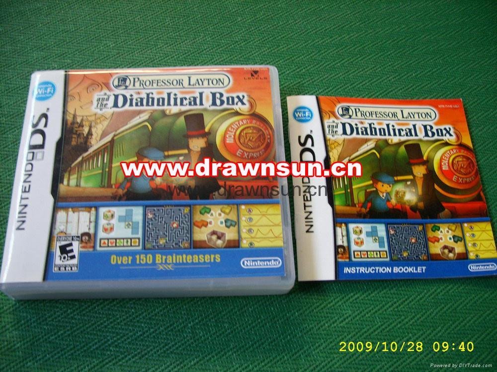 New Released DS Game: Professor Layton and the Diabolical box 2