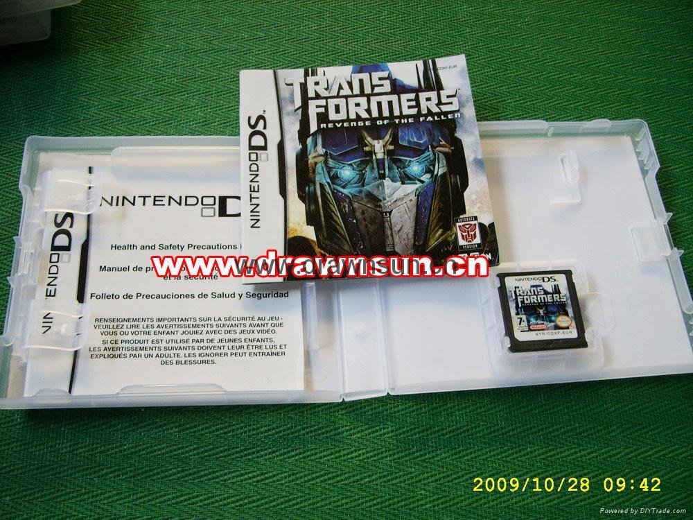 New released DS,NDS game: Transformers:Revenge of the fallen autobots 4