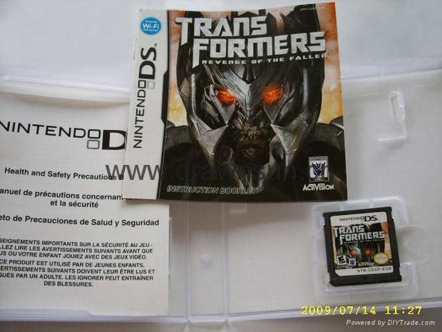 New released DS,NDS game: Transformers:Revenge of the fallen autobots 5