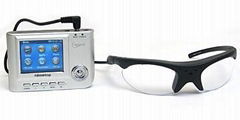 Clear-sight Glasses Camera with Portable DVR