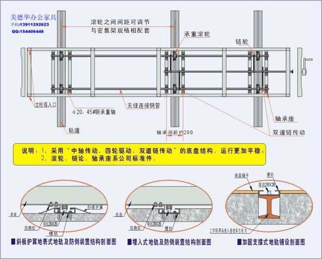 手動密集架 2