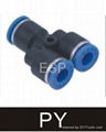 Pneumatic fittings