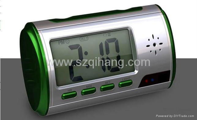 Table Alarm Clock Hidden Camera  