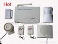 wireless and wired GSM alarm system