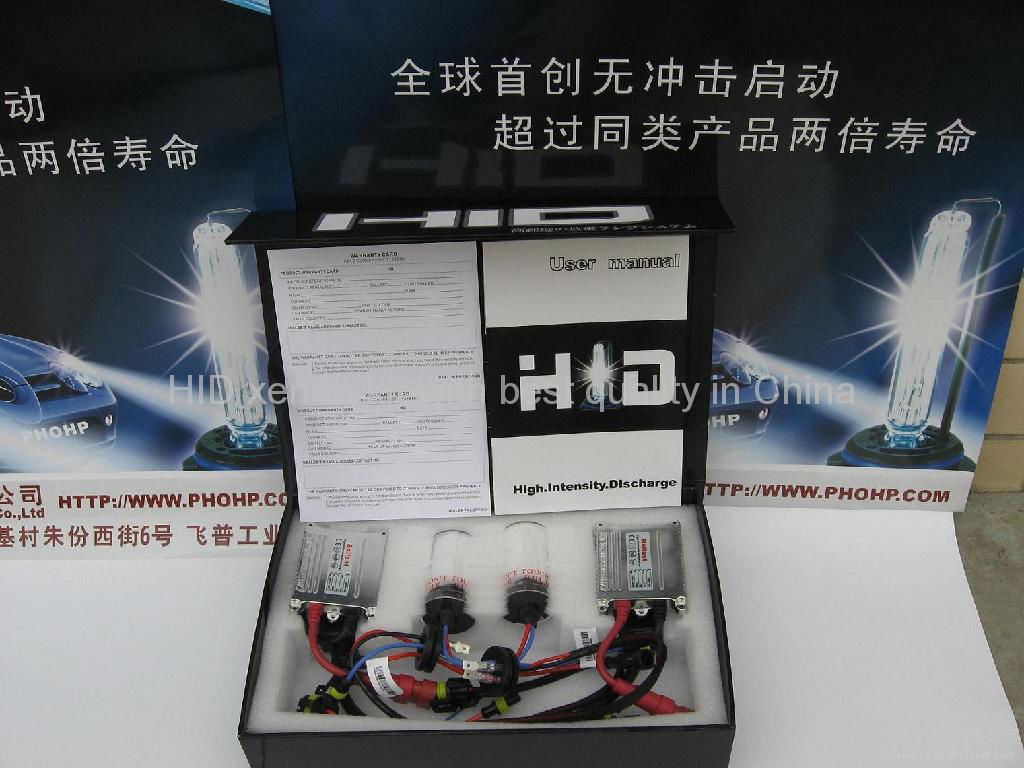 HID xenon kit with philips tube and GE tube 3