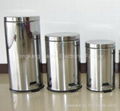 stainless steel dustbin