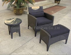 PE rattan garden furniture(0217)