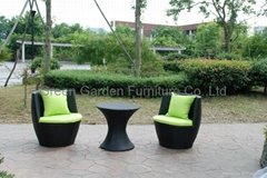 PE rattan garden furniture(0399)