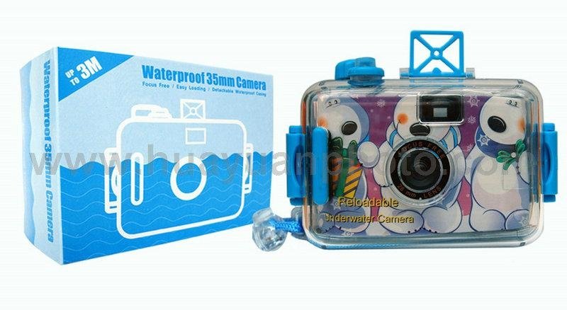35mm film relodable underwater camera 3