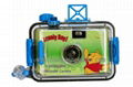reusable underwater camera without flash