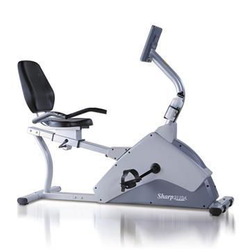 JKEXER Magnetic Recumbent Bike with Multi-Function LCD Computer