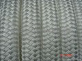 Double-layer multi-ply braided rope