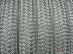 Double-layer multi-ply braided rope