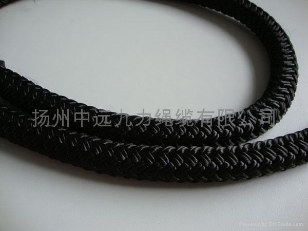 Double-layer multi-ply braided rope 2