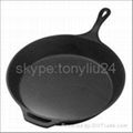 Cast Iron 15 Round Skillet