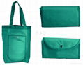 Foldable non-woven bags