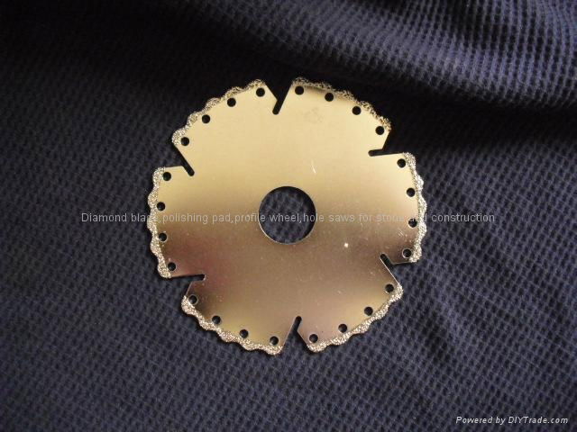 vacuum brazed diamond blade 3