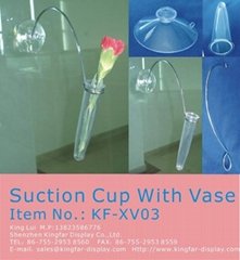 suction cup with vase