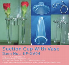 suction cup with vase