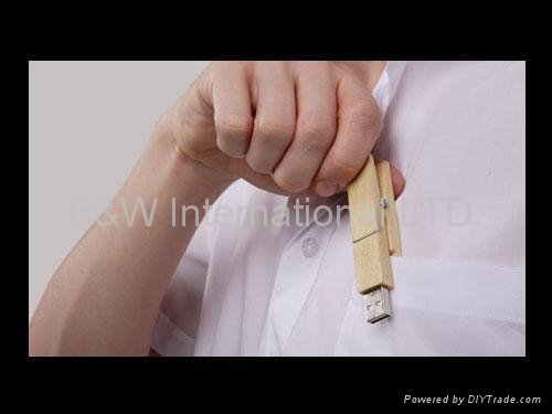 wood USB flash memory 2