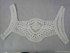 hand crochet collar