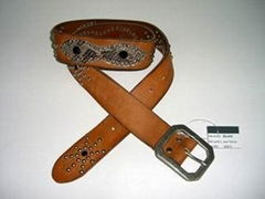 Leather belts