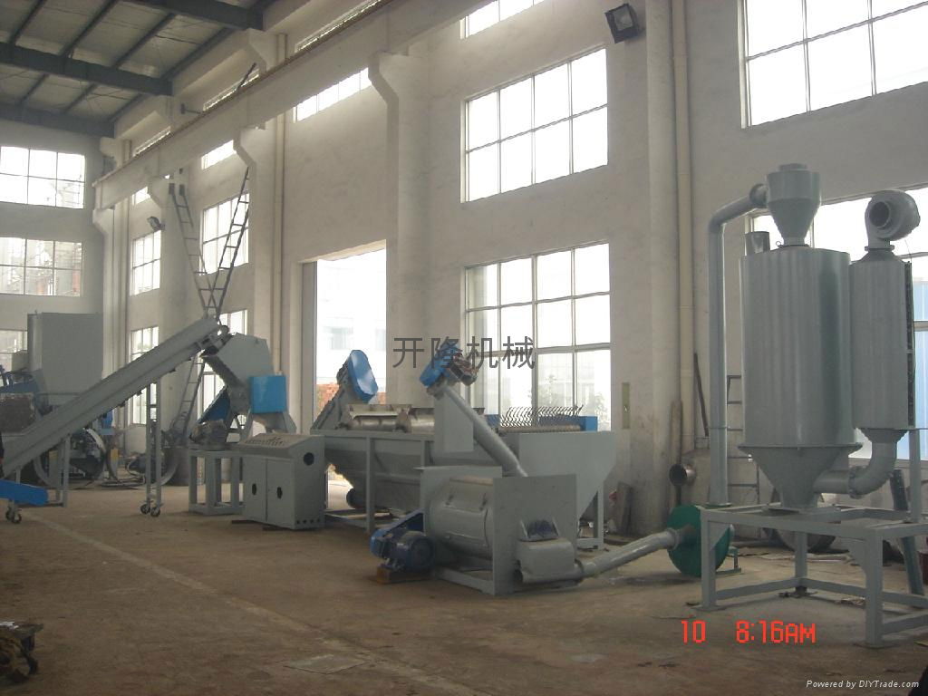 waste plastic film woven bags recycling equipments