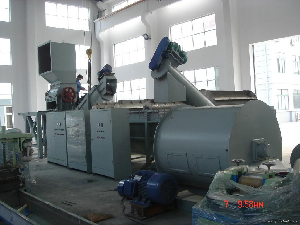 waste plastic film woven bags recycling equipments 2