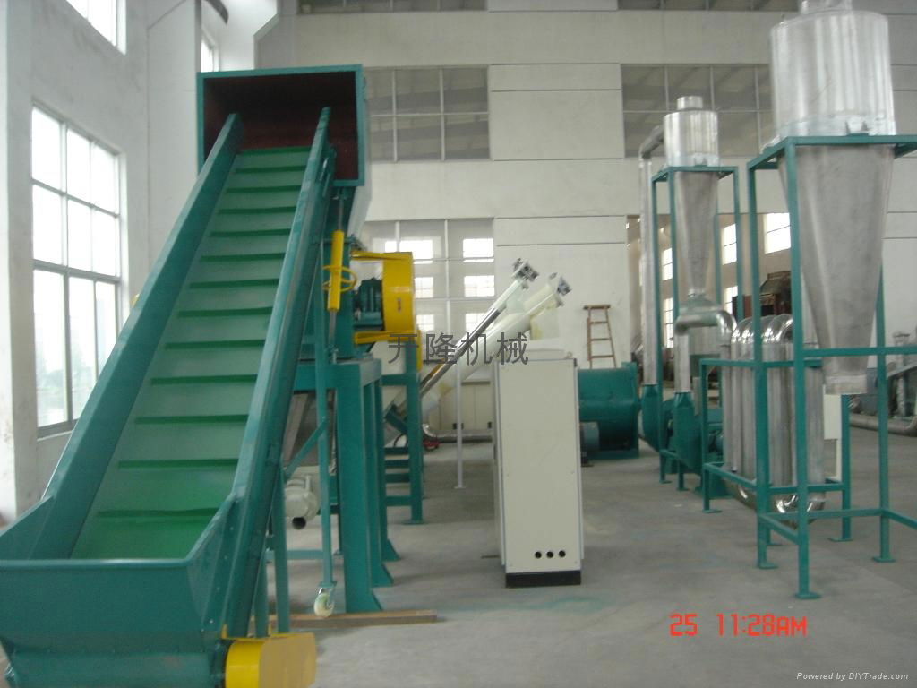 waste plastic film woven bags recycling equipments 4