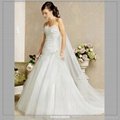 Dignified Bridal Wedding Dress With High-Quality Satin 4