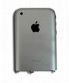 Silver Metal Rear Cover for Apple iPhone 