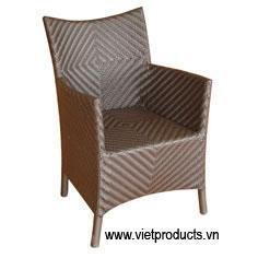 Synthetic Rattan Chair No. 07616