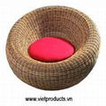 All weather Wicker bubble chair